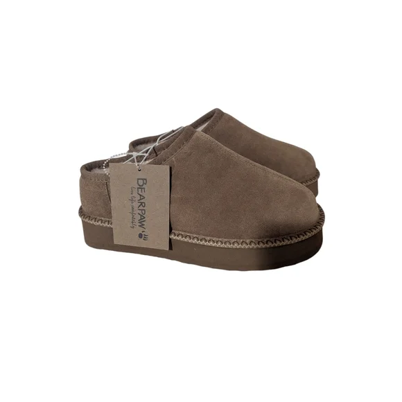 Bearpaw Womens Platform Slippers Size 9 - Picture 6 of 8